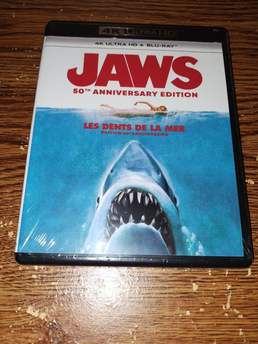 Jaws 50th Anniversary Edition (4K Ultra HD, 2025 from 1975) Roy Scheider